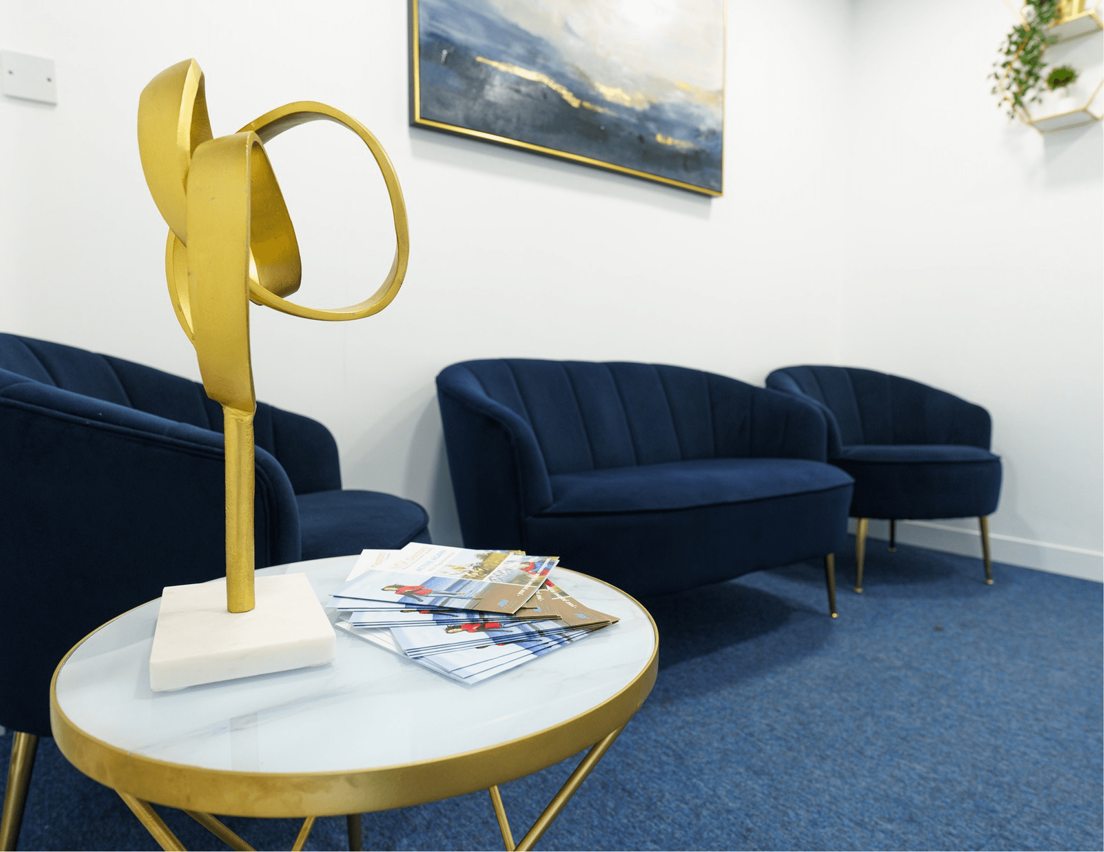 A calm, premium interior setting